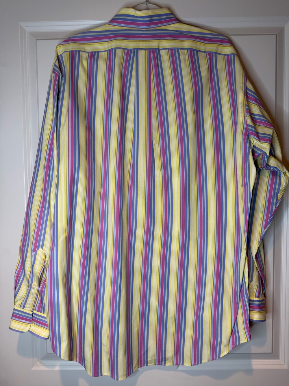 Ralph Lauren Men’s Multi-Stripe Button-Down Shirt - Picture 2 of 5